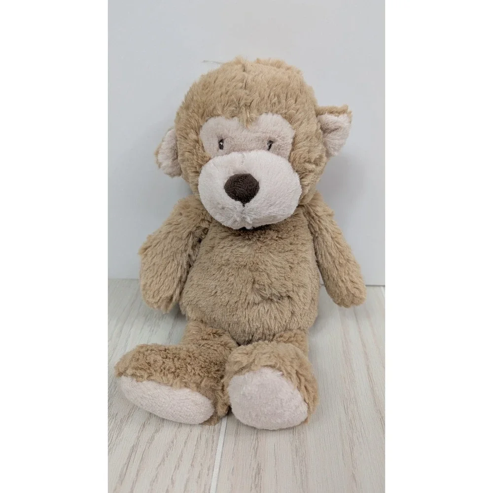 Carter's 2018 Monkey Plush Tan Brown Stuffed Animal Baby Soft Toy